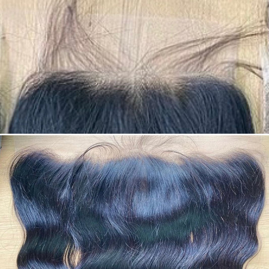 What is the difference between a lace closure and a lace frontal?